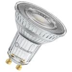 Ledvance Foco LED GU10 PAR16 2.4W 230lm 36D - 940 Blanco Frio | Mejor Reproducción De Color - Regulable - Reemplazo 35W