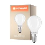 Ledvance Classic LED E14 Pera Mate 3.4W 470lm - 827 Luz Muy Cálida | Reemplazo 40W