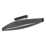 Ledvance Decor Flat Felt Luz de techo Gris 23W 800lm - 830 Luz Cálida