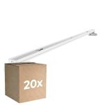 Multipack 20x Noxion Pantalla Click V2 LED T8 | Apta para 2x 120cm Tubo LED