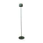 Eglo Lámpara de pie Roccanova-L Solar Acero Verde 2W 270lm - 830 Luz Cálida | IP44 - Regulable al tacto - USB-C