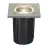 SLV Dasar Exact 116 Foco Suelo Cuadrado Acero Inoxidable | IP67 - Apta para 1x GU10 Max. 35W - Regulable