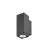 SLV Theo Pro S Luz De Pared Aluminium Antracita 6W 700lm - 827 Luz Muy Cálida | Al Aire Libre - IP65