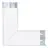 Ledvance Linear IndiviLED Esquina Conector Blanco