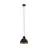 Eglo Colgante De Luz Truro 1 Acero Negro Cobre | IP20 - Apta para 1x E27 