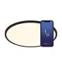 Nordlux Oja Smart 60 Luz de techo Metal Negro 30W 3500lm - 827-865 Ajustable Blanco | 600mm - Wifi y Azultooth Regulable