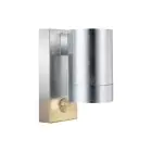 Nordlux Tin Luz De Pared Metal y Vidrio Gris | 76mm - IP54 - Apta para GU10 - Sensor de Movimiento y Luz 